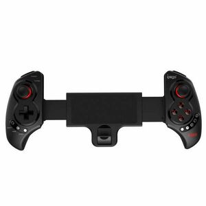 íPega Bluetooth Kontroller: Android/iPhone/Android TV Box/PC/Laptop, telefontartós gamepad, Windows/Android/Appple, fekete kép