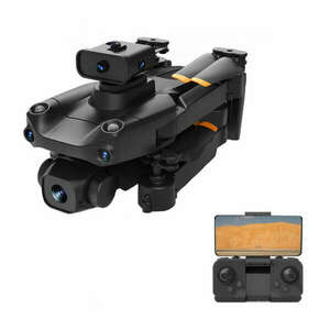Toys Sky G5 Drón, dupla HD kamera, intelligens akadálykerülés, élő közvetítés telefononra, Fekete kép
