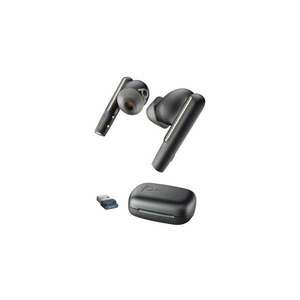 POLY Voyager Free 60 Headset Vezeték nélküli Hallójárati Iroda/telefonos ügyfélközpont Bluetooth Fekete (220757-01) kép