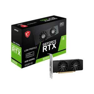 MSI Videokártya PCI-Ex16x nVIDIA RTX 3050 LP 6GB DDR6 OC kép