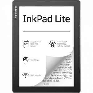 POCKETBOOK e-Reader PB970 INKPad Lite Fekete (9, 7" E-Ink, automata háttérvilágítás, Dual CPU: 2x1GHz, 8GB, 2200mAh, wifi, mSD) kép