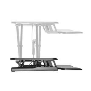 Equip Monitor/Periféria Asztali állvány, 650840 (Ergonomikus, állítható magasság: 10-50 cm, Max.: 15kg, acél, fekete) kép