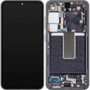 Samsung SM-S911 Galaxy S23 fekete (GH82-30480A) gyári LCD kijelző érintővel és kerettel kép