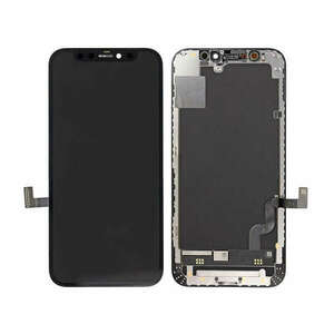 Apple iPhone 12 Mini 2020 (5.4) (HARD OLED) fekete LCD kijelző érintővel kép