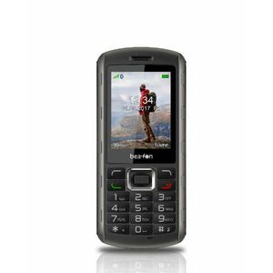 Beafon AL560 kártyafüggetlen IP68 por és vízálló mobiltelefon fekete - ezüst kép