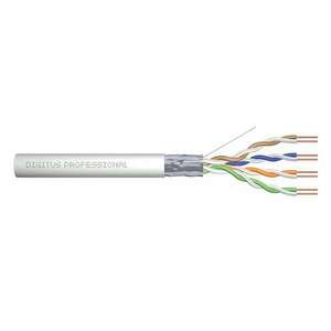 DIGITUS CAT5e F/UTP 100MHz Eca PVC 305m árnyékolt dobozos szürke fali kábel kép