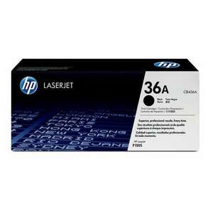 CB436A Lézertoner LaserJet P1505, 1505n, M1522 nyomtatókhoz, HP 36A, fekete, 2k kép