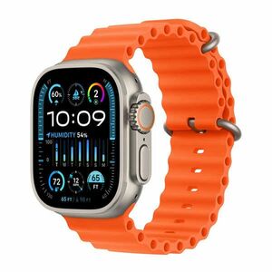 Apple Watch Ultra 2 49mm Cellular - Titánium-Ócean Szíj-Narancssárga kép
