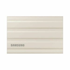 Samsung Külső SSD 1TB - MU-PE1T0K/EU (T7 Shield external, beige, USB 3.2, 1TB) kép