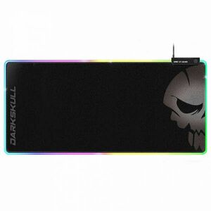 Spirit of Gamer Egérpad - Darkskull RGB Mouse Pad XXXL (RGB háttérvilágítás, USB Hub, 900 x 400 x 4mm; fekete) kép