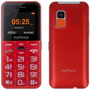 Myphone Halo Easy 5902052866625 Single SIM Piros Hagyományos telefon kép