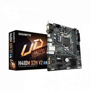 Gigabyte Alaplap - Intel H410M S2H V2 s1200 (H470, 2xDDR4 2933MHz, 1xGBE LAN, 4xSATA3, M.2, 6xUSB2.0, 4xUSB3.2) kép