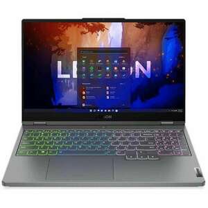 Lenovo Legion 5 82RE004LHV Laptop 15.6" 1920x1080 IPS AMD Ryzen 5 6600H 512GB SSD 8GB DDR5 NVIDIA GeForce RTX 3050 Szürke kép