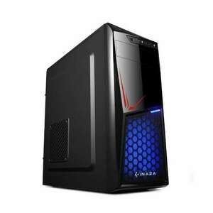 GeFors Zen Desktop PC rendszer, Quad®Ryzen3-2100G 3, 2 GHz, 8 GB DDR4 RAM, 500 GB HDD + 240 GB SSD, Radeon Vega Video, DVD-RW kép