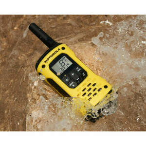 Motorola T92 EXTREME H2o szet ip44 rádió 2db PMR rádió 10km újratölthető akkumulátorral Motorola Talkabout T92 h2o vízálló walkie talkie adó-vevő Motorola Talkabout T92 H2O walkie talkie, kép