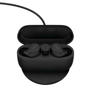 Jabra Evolve2 Buds Wireless fülhallgató - Fekete (USB-C adapter, UC, Vezeték nélküli töltőpad) kép