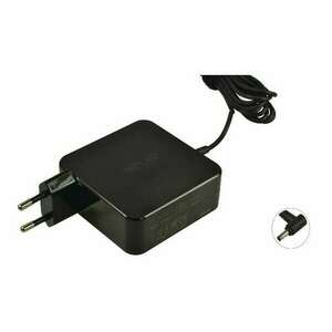 2-Power 0A001-00045900 Asus (ADP-65DW) AC 19V 65W (EU Plug) 4.0 *1.35 fekete notebook töltő adapter kép