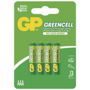 GP Greencell mikro elem AAA féltartós 4 db/bliszter LR3 GP24GC4 DARABÁR! kép