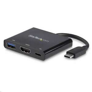 StarTech.com USB-C Multiport Adapter HDMI 60W PD fekete (CDP2HDUACP) kép