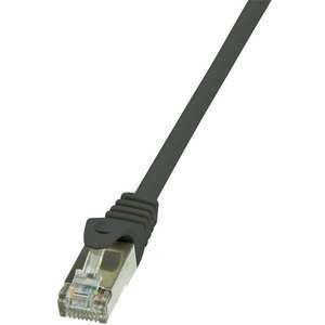 LogiLink CAT6 F/UTP Patch Cable EconLine AWG26 black 10m (CP2093S) kép