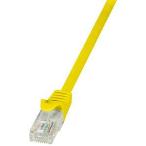 LogiLink CAT5e F/UTP Patch Cable AWG26 yellow 5, 00m (CP1077S) kép