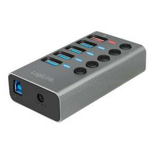 LogiLink - hub - 5 ports (UA0386) kép