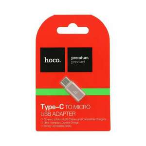HOCO adapter Micro és C típus rózsaarany kép