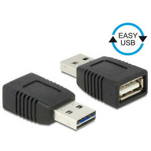 Delock EASY-USB 2.0-A apa &gt; USB 2.0-A anya adapter kép