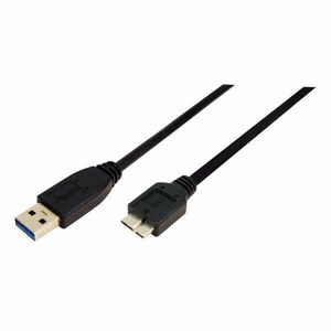 LogiLink USB 3.0 csatlakozó kábel A-&gt;B Micro 2x male 3.00 méter kép