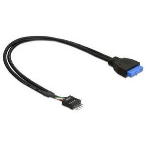 Delock kábel USB 3.0 tűs header female &gt; USB 2.0 tűs header male kép
