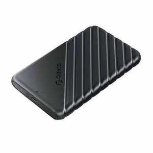 Orico 2.5' HDD / SSD Enclosure, 6 Gbps, USB-C 3.1 Gen1 (Black) kép