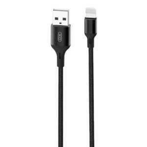 Cable USB to Lightning XO NB143, 1m (black) kép
