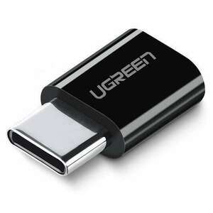 UGREEN US157 micro USB - USB-C adapter fekete (30391) kép