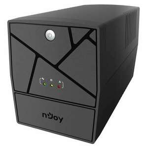 Njoy UPLI-LI100KU-CG01B Szünetmentes 1000VA - Keen 1000 USB (4 Schuko, line-interaktív, fekete) kép