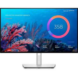 DELL UltraSharp U2422HE 61 cm (24") 1920 x 1080px Full HD LCD Fekete, Ezüst monitor kép