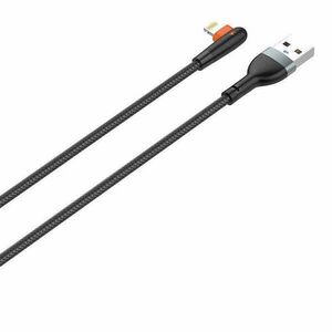 Cable USB to Lightning LDNIO LS562, 2.4A, 2m (black kép