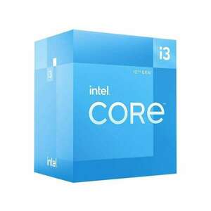 Intel Processzor - Core i3-12100 (3300Mhz 12MBL3 Cache 10nm 60W skt1700 Alder Lake) BOX kép