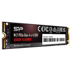 Silicon Power SSD - 1TB UD90 (r: 4800MB/s; w: 4200 MB/s, NVMe 1.4 támogatás, M.2 PCIe Gen 4x4) kép