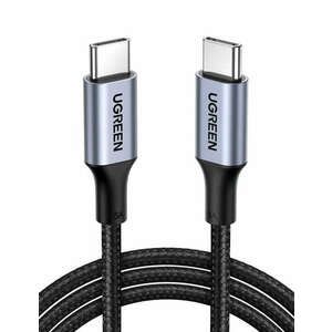 UGREEN US316 USB-C-USB-C kábel, 100W, 3m (fekete) kép