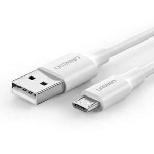 USB-Mikro USB kábel UGREEN QC 3.0 2.4A 0.50m (fehér) kép