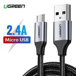 USB-Mikro USB-kábel UGREEN QC 3.0 2, 4A 1m (fekete) kép
