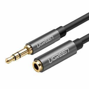 UGREEN AV118 3, 5 mm-es jack AUX audio hosszabbító kábel 5 m (fekete) kép