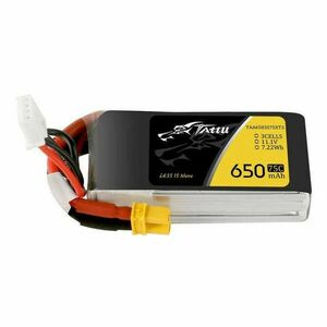 Tattu 650mAh 11.1V 75C 3S1P akkumulátor kép