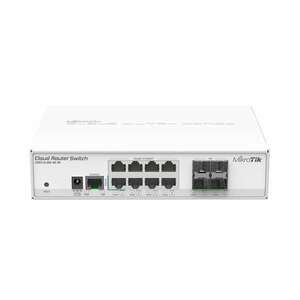 Mikrotik CRS112-8G-4S-IN Cloud Router Switch 8x1000Mbps + 4x1000Mbps SFP, Menedzselhető, Rackes - CRS112-8G-4S-IN kép