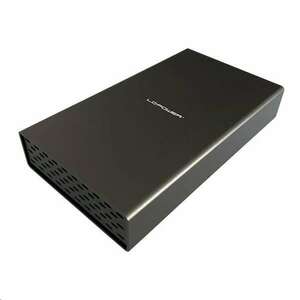 LC Power LC-35U3-C-HUB USB3.2 HDD/SDD Enclosure with hub Black LC-35U3-C-HUB kép