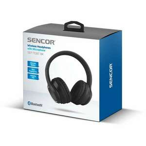 Sencor SEP 710BT BK Vezeték nélküli fejhallgató headset kép