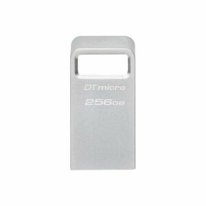 Kingston Technology DataTraveler Micro USB flash meghajtó 256 GB USB A típus 3.2 Gen 1 (3.1 Gen 1) Ezüst kép