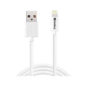 Sandberg 440-75 töltőkábel, USB>Lightning MFI 1m White kép