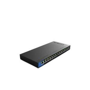 Linksys LGS116P-EU Switch LGS116P, 16x1000Mbps POE+ (16-Port Business Desktop Gigabit PoE+ Switch) kép