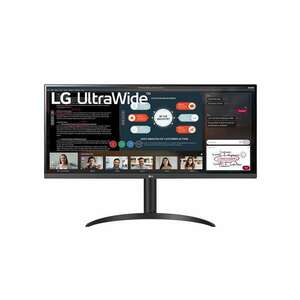 LG 34WP550-B IPS monitor 34", 2560x1080, 21: 9, 250cd/m2, 5ms, 2xHDMI, dönthető/állítható magasság kép